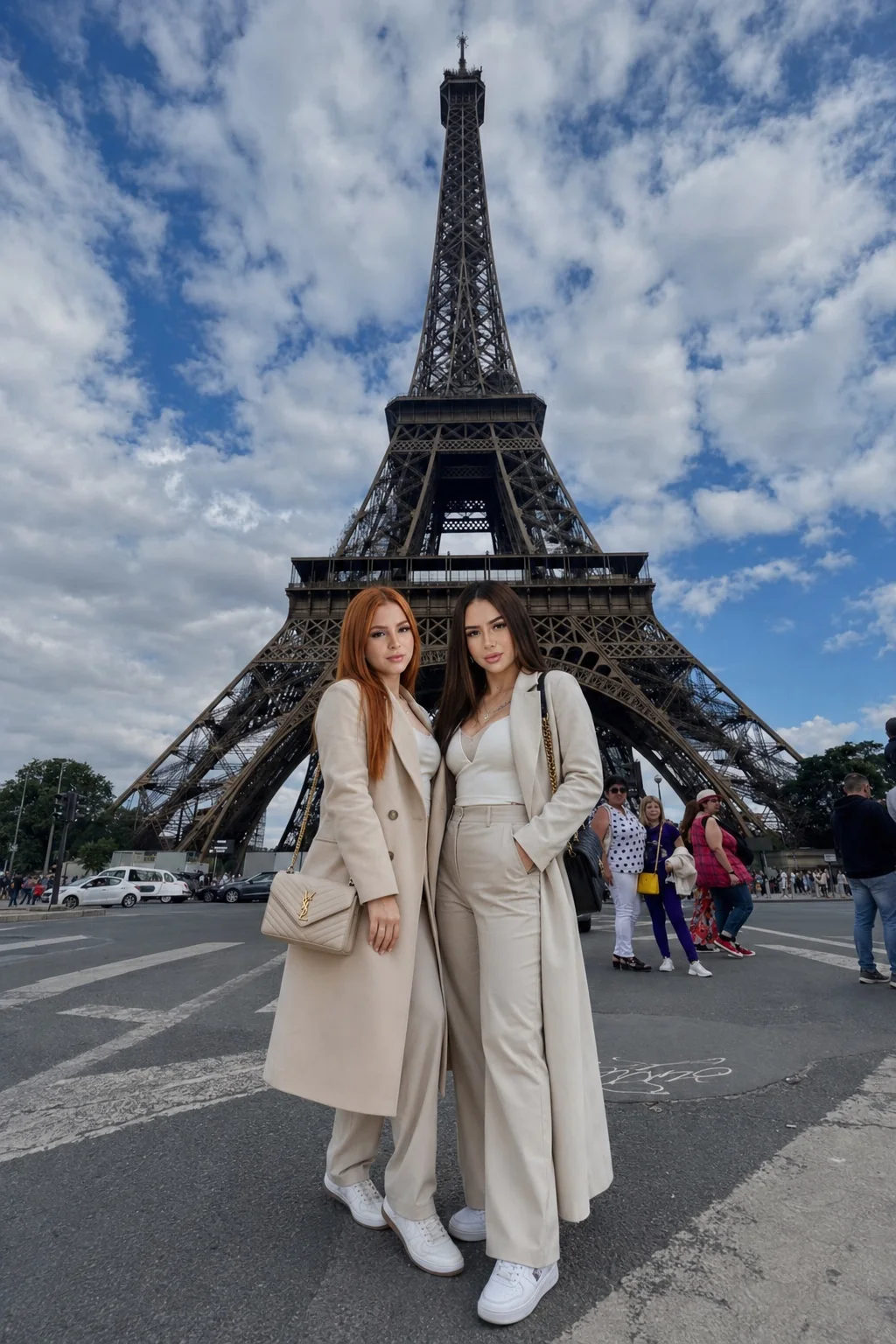 Kelly and Jamilly in Paris